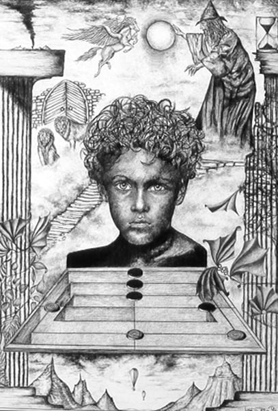 Das Spiel (1994) / 40x60cm