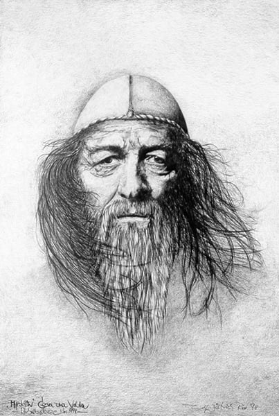 Myrrdin (1998) / 60x80cm