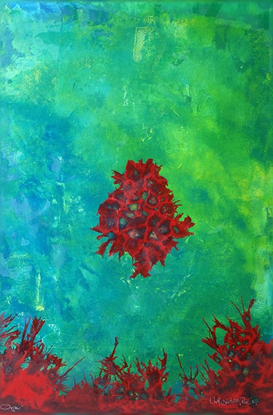 Organ (2008) / Öl a. L. / 60x80cm